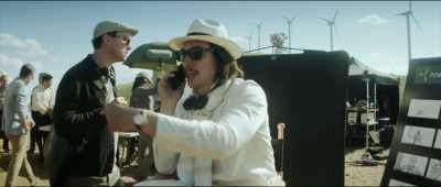 I said I want laughing,
smiling, happy, - The Man Who Killed Don Quixote