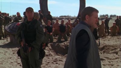 I said lower your weapons! - Stargate SG-1