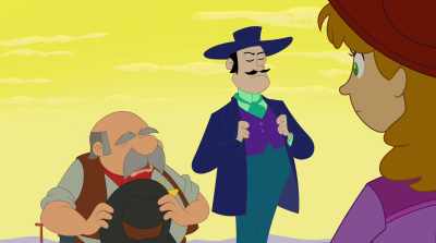 I said, quiet.
Now, Ms. Benson, - Tom and Jerry Cowboy Up!