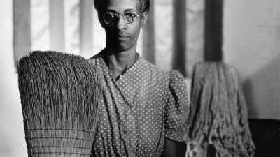 I said,
"Take this broom in one hand, - A Choice of Weapons: Inspired by Gordon Parks