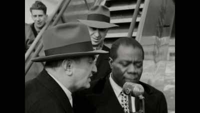 I said, "This is my man." - Louis Armstrong's Black & Blues