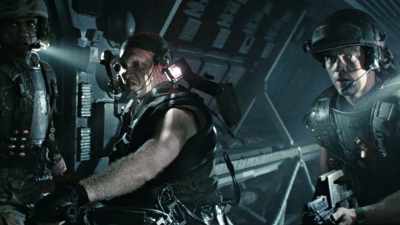 I said, "You know, Mark, people keep
asking me, you know about this, - Aliens Expanded