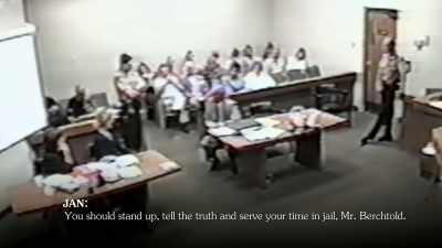 I said, if you're really
sorry for your crimes-- - A Friend of the Family: True Evil