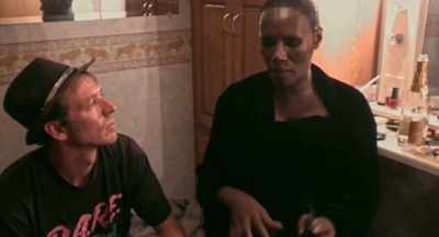 I sang in the beginning,
then we sat down in the circle - Grace Jones: Bloodlight and Bami
