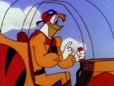 I saved a man from
an exploding helicopter! - DuckTales