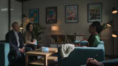 I saw a text appear
on his screen - The Chelsea Detective
