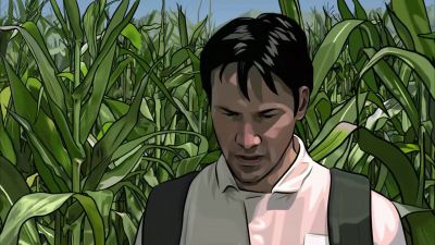I saw death rising from the earth - A Scanner Darkly