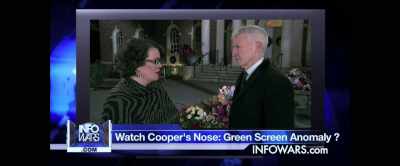 I saw this footage
where Anderson Cooper turns. - The Truth vs. Alex Jones