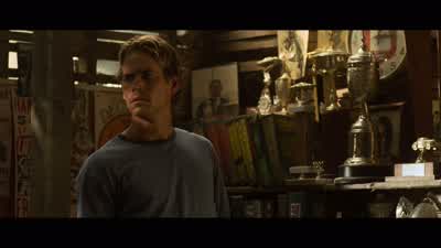 I saw Linder about a week laterI had a wrench and I hit himAnd I didn't intend to keep hitting him but when I finished I couldn't lift my armHe's a janitor at a high schoolHe has to take the bus to work every dayAnd they banned me from the tracks for life - The Fast and the Furious