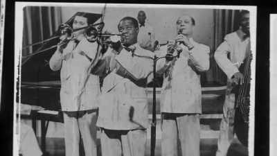 I saw Louis bursting with pride - Louis Armstrong's Black & Blues