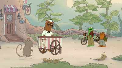 I saw that Mink was giving away ice cream. - Frog and Toad