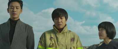 I saw you saving dogs
and pigs during flood. - Along with the Gods: The Two Worlds
