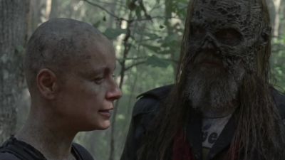 I saw smoke by the border. - The Walking Dead