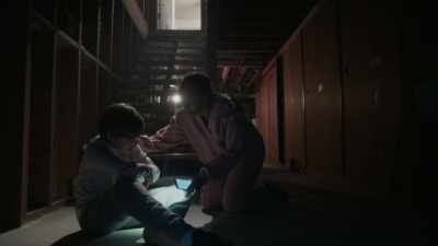 -I saw something
and I ran. I fell. - Boy in the Walls