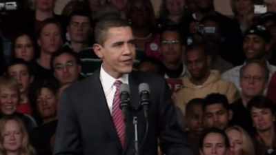 -I saw South Carolina.
-(CROWD CHEERING) - Obama: In Pursuit of a More Perfect Union