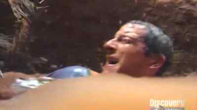 I saw the light and thought it was the exit! - Man vs. Wild