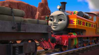 I saw the way you were
taking those corners - Thomas & Friends: Big World! Big Adventures! The Movie