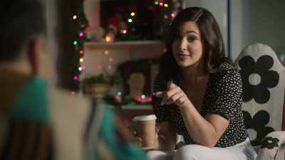 I saw you, I saw you with that
guy that you practically-- - The Holiday Exchange