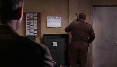 I saw you
in town last night. - The Sergeant