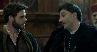 I say we bring the sword to his neck. - Medici: Masters of Florence