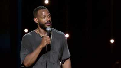 I say that 'cause he was
immune to daddy voice. - Marlon Wayans: You Know What It Is