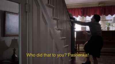I say this place
no good for Pasha. - The Americans