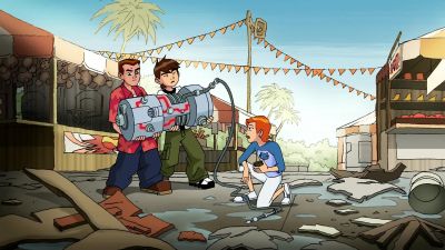 I SAY WE GO FIND
SOME ANSWERS. - Ben 10