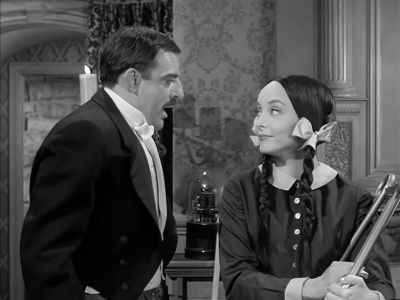 I was saying, there
is only one person - The Addams Family