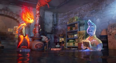 I was searching for a leak
on the other side - Elemental