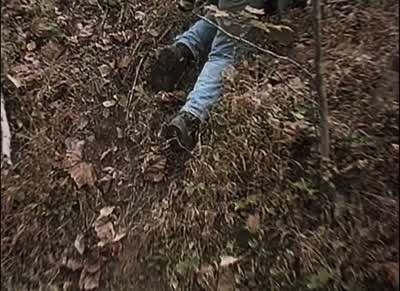 I see a dirty behind - The Blair Witch Project
