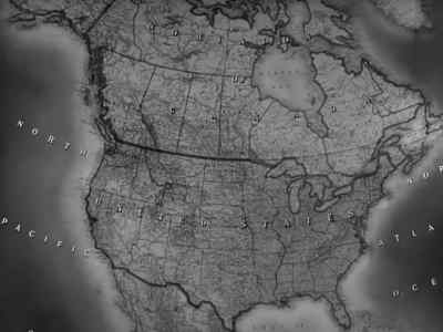 I see a long, straight
line athwart a continent. - 49th Parallel