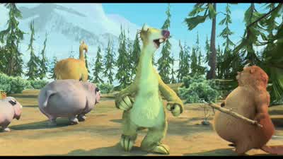 Oh I see someone else who has a bun in the ovengrunts angrily I'm not pregnantOwIt's too badYou'd make a wonderful mother - Ice Age: Dawn of the Dinosaurs