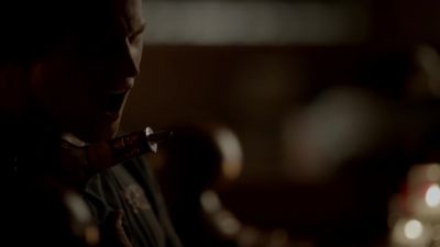 I see you finally
got the quarterback - The Vampire Diaries