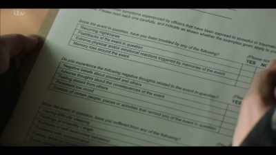 I see, from your case file,
that you've been on active service - Trigger Point