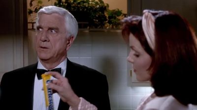I see Have you noticed anything different about him - The Naked Gun 2½: The Smell of Fear