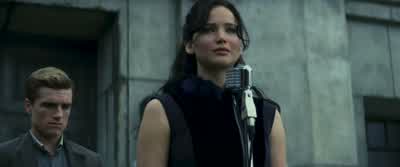 I see her in my sister Prim - The Hunger Games: Catching Fire