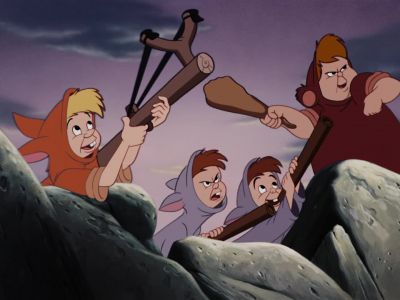 -I see it!
-Me too! - Peter Pan