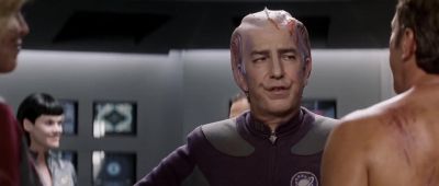 I see you managed to get your shirt off - Galaxy Quest