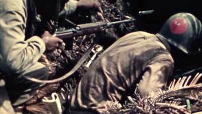 "I see no way to
get them out", he says, - The Pacific War in Color