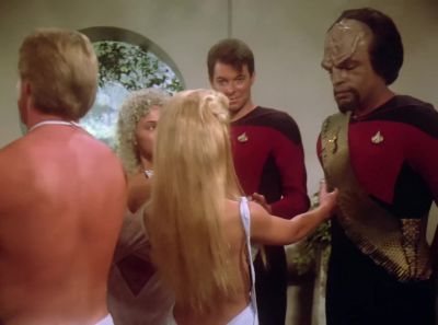 I see nothing, Commander. - Star Trek: The Next Generation