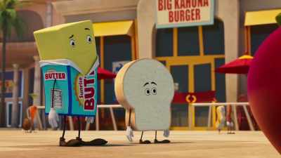 I see some Butter in the back.
Come on, Butter. - Sausage Party: Foodtopia