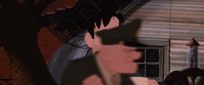I see why Hogarth sneaks out here. - The Iron Giant