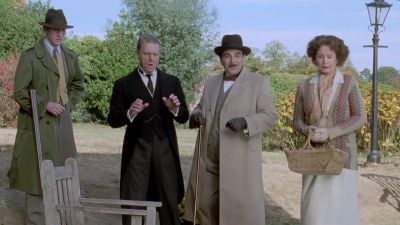 I see that you are playing
the "Murder Game". - Agatha Christie's Poirot