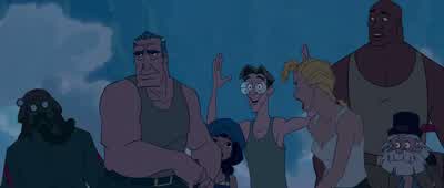 I seen this back in the DakotaThey can smell fear just by looking at yaSo keep quiet - Atlantis: The Lost Empire