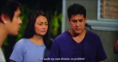 I set aside my own dreams, no problem. - Seven Sundays
