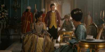 I shall be no more
than five paces outside this door. - Queen Charlotte: A Bridgerton Story