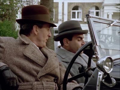 I shall go in alone, Hastings. - Agatha Christie's Poirot