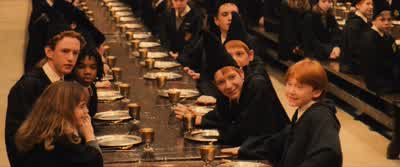 I shall place the Sorting Hat on your head... - Harry Potter and the Philosopher's Stone