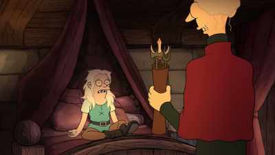 I shall soon cast thee out, demon,
with these sacred tools. - Disenchantment