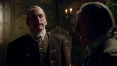 I shall try to calm his distemper. - Outlander